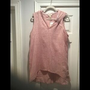 Cupio Sailor Sleeveless Hooded Top Size M